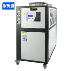 冷水哥工業(yè)冷水機5匹風冷殼管式冰水機水循環(huán)冷凍低溫制冷機組注塑模具擠出廠家